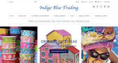 Desktop Screenshot of indigobluetrading.com