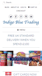 Mobile Screenshot of indigobluetrading.com